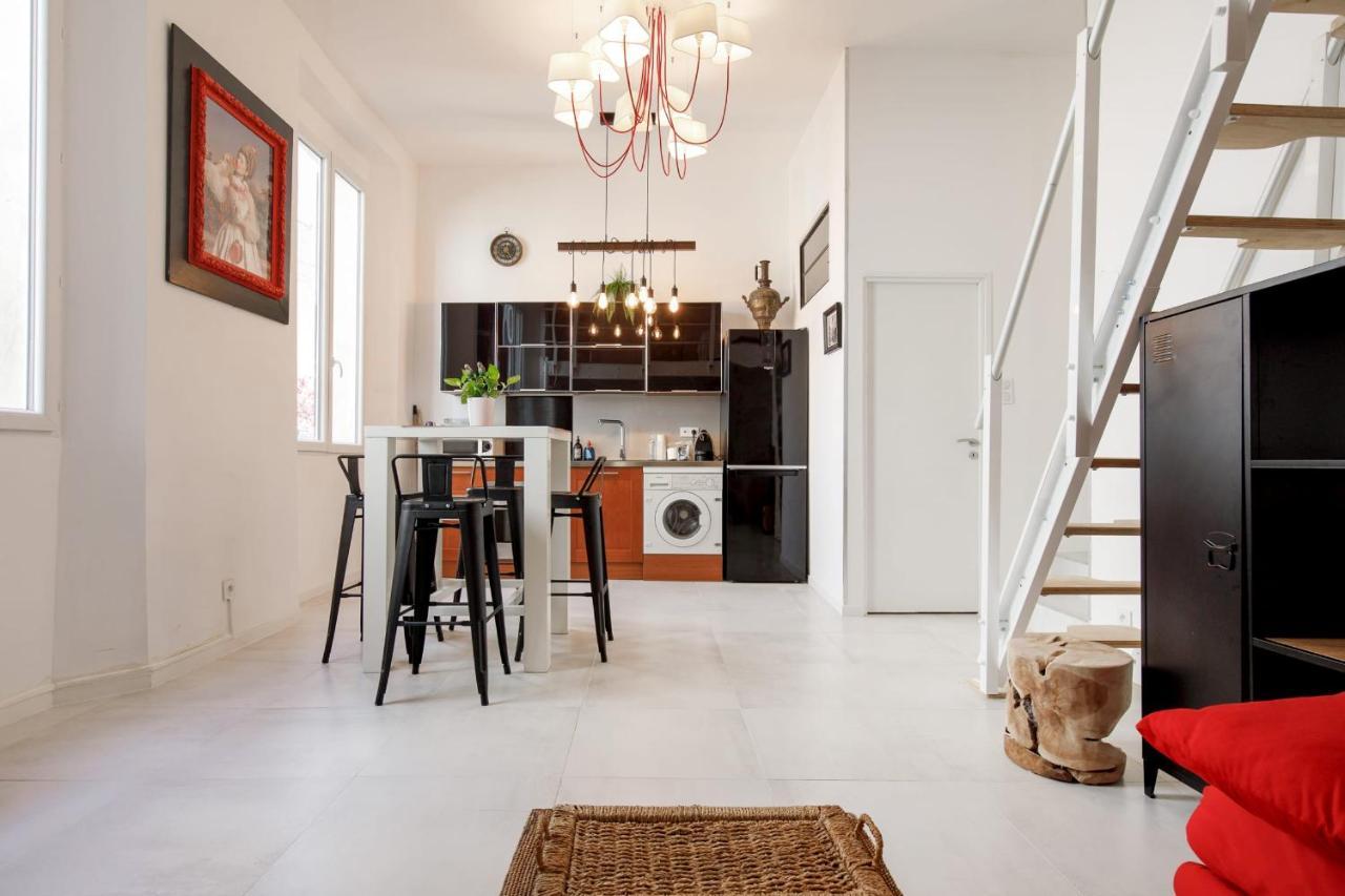 Superb Air-Conditioned Loft In The Heart Of Viel Antibes Apartment ภายนอก รูปภาพ